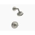 Kohler Purist(R) Rite-Temp(R) Shower Valve Trim With Cross Handle And 2.5 Gpm Showerhead TS14422-3-BN